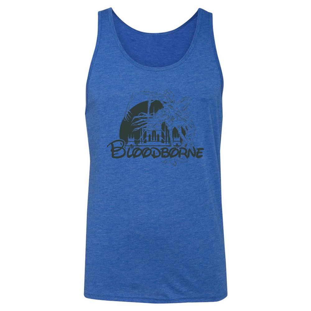 Unisex Jersey Tank - 233HHTTS - True Royal Triblend - 12