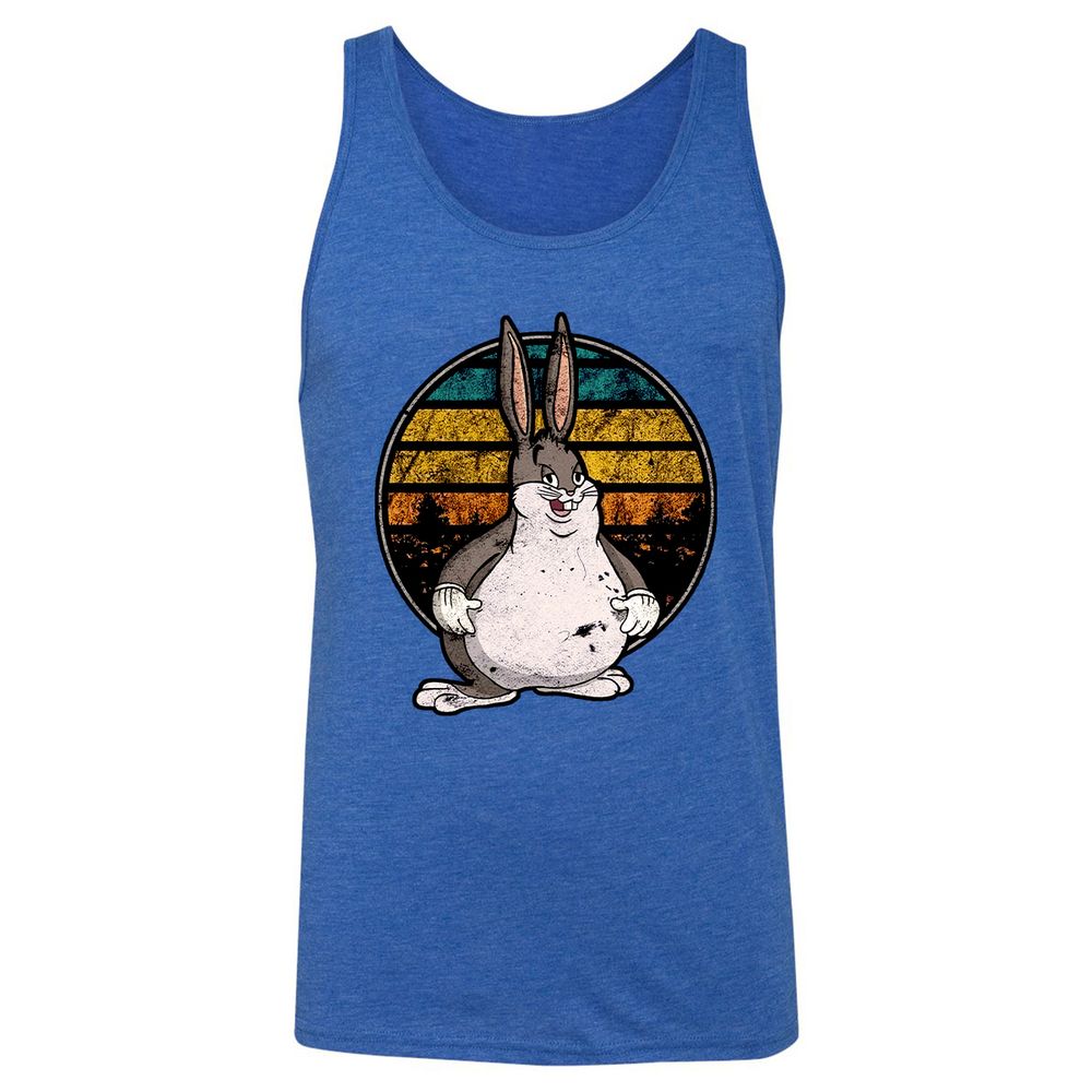Unisex Jersey Tank - BCKPTRRX - True Royal Triblend - 12