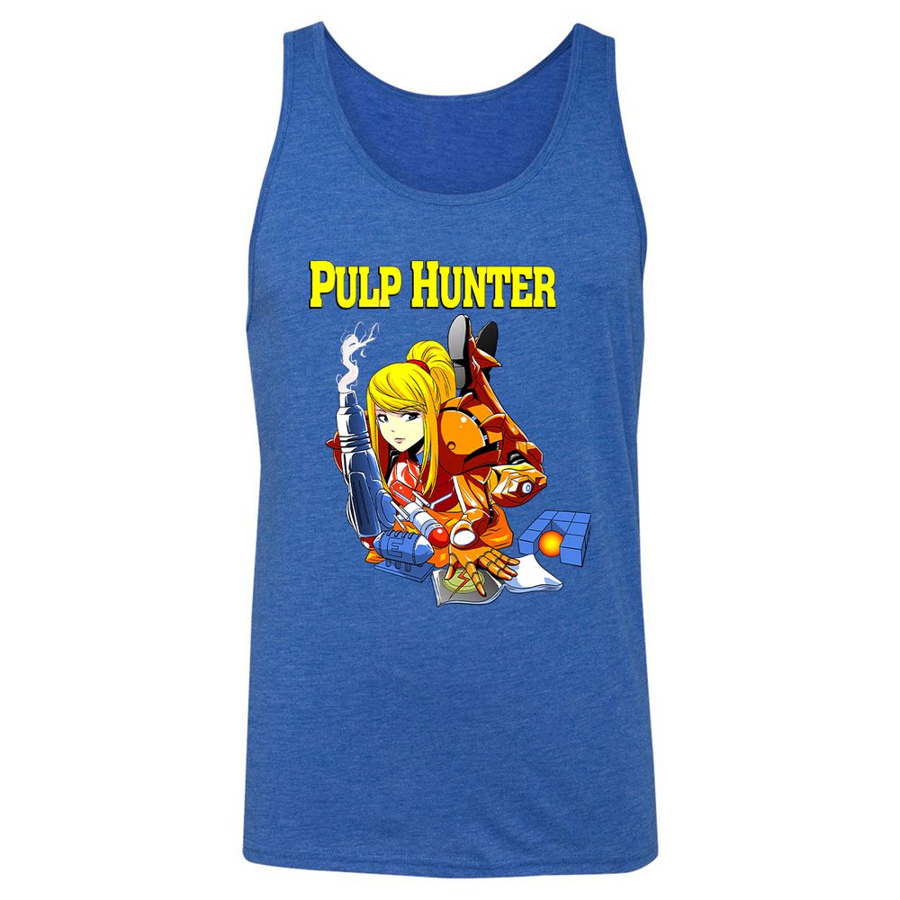 Unisex Jersey Tank - V79Y81VU - True Royal Triblend - 12