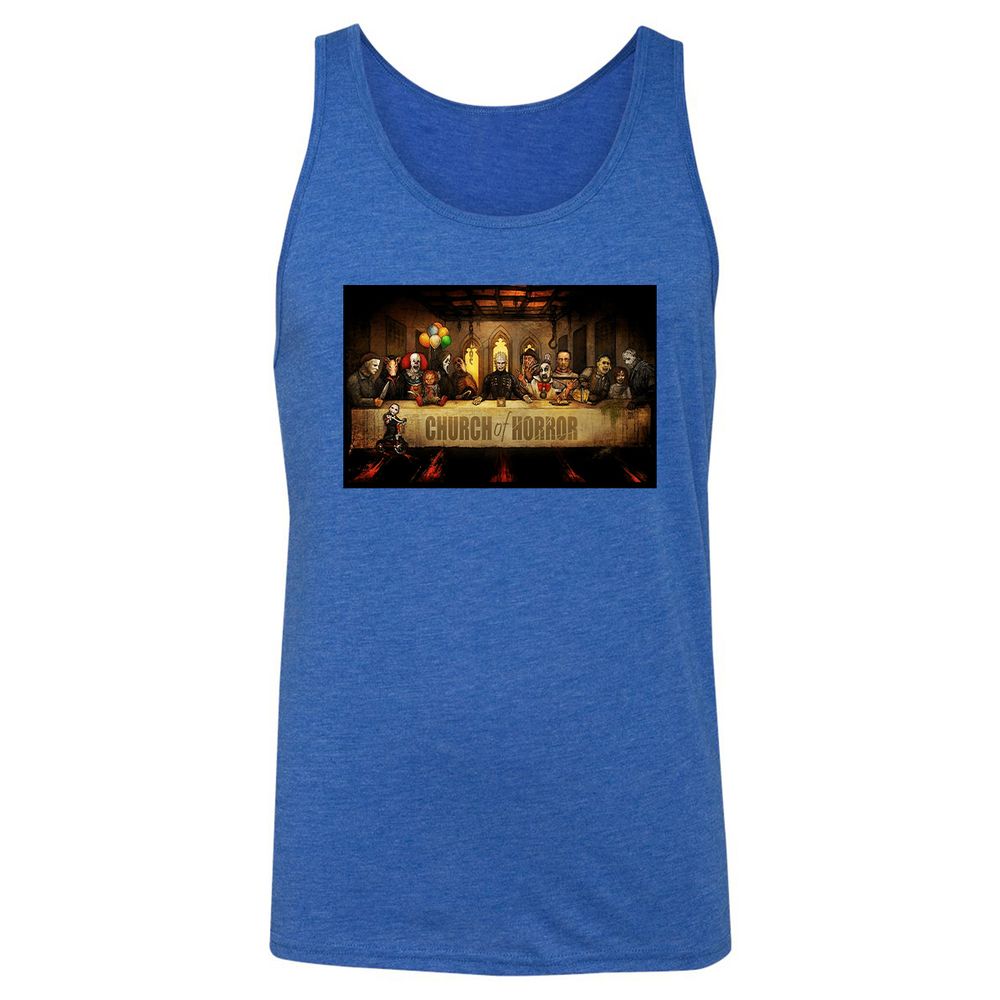 Unisex Jersey Tank - RQSYLMRE - True Royal Triblend - 12