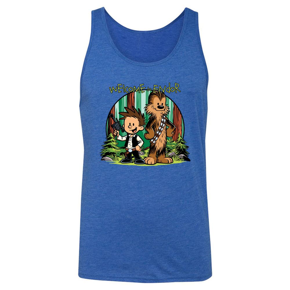 Unisex Jersey Tank - 7M8A5ND2 - True Royal Triblend - 12