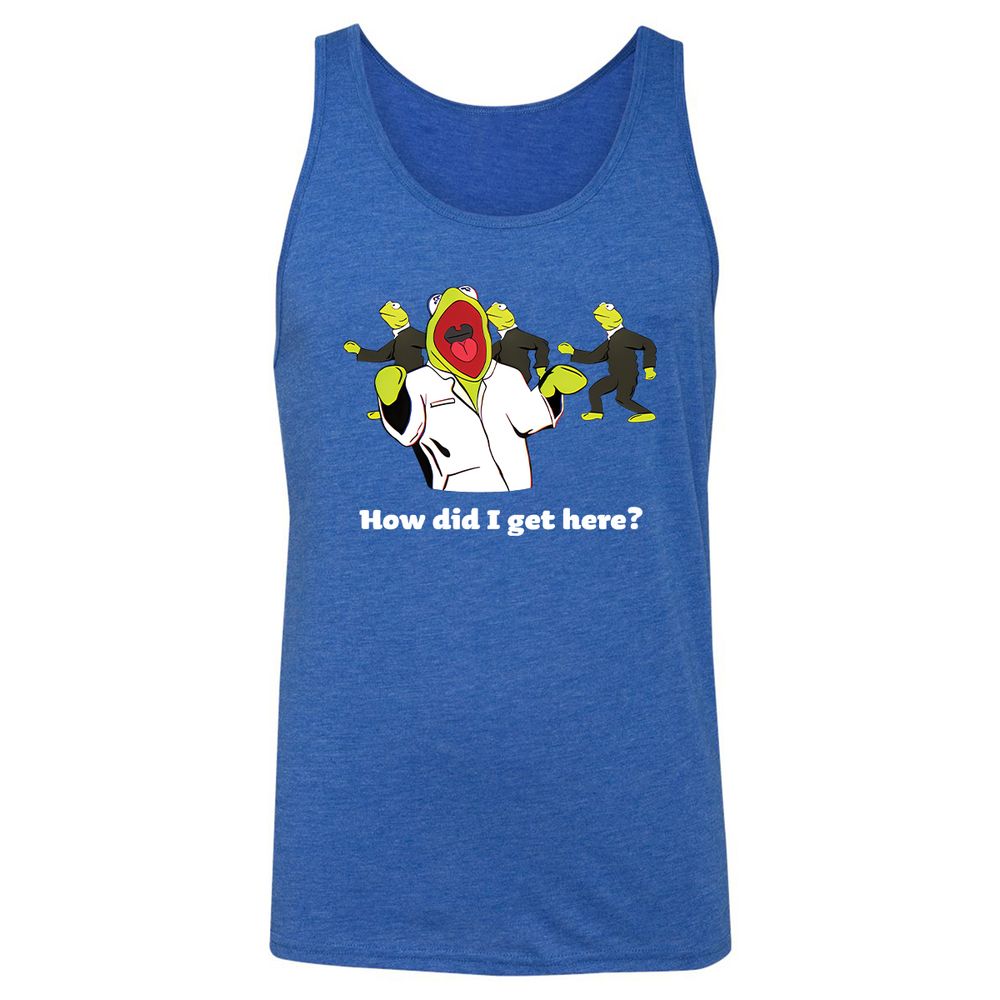 Unisex Jersey Tank - A2HE3MHR - True Royal Triblend - 12