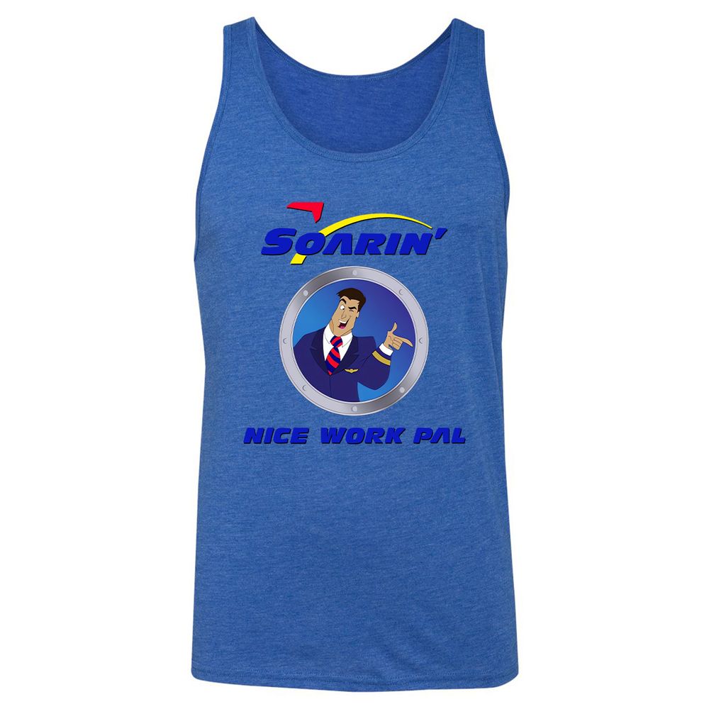 Unisex Jersey Tank - 7B1W8KHH - True Royal Triblend - 12