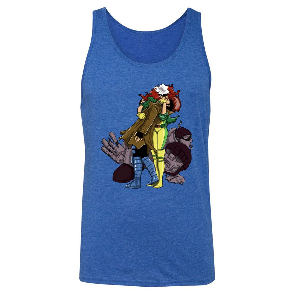 Unisex Jersey Tank - M419NLBL - True Royal Triblend - 12