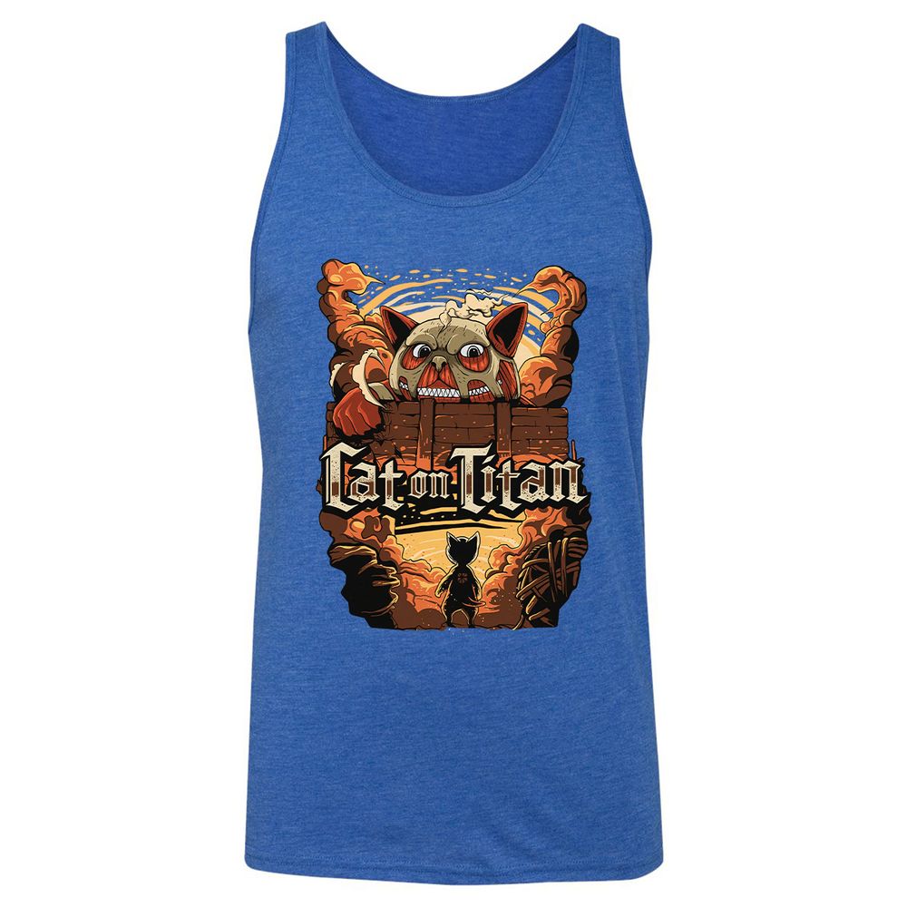 Unisex Jersey Tank - 268HVN9S - True Royal Triblend - 12