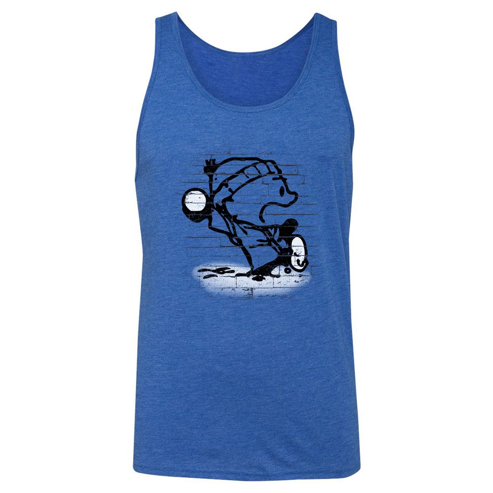 Unisex Jersey Tank - H4KDJTKC - True Royal Triblend - 12