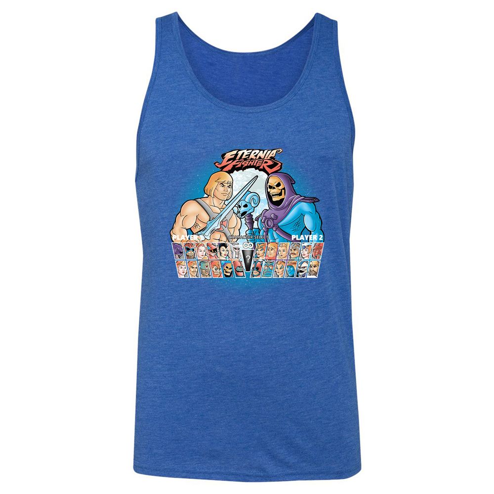 Unisex Jersey Tank - 86VW21SC - True Royal Triblend - 12