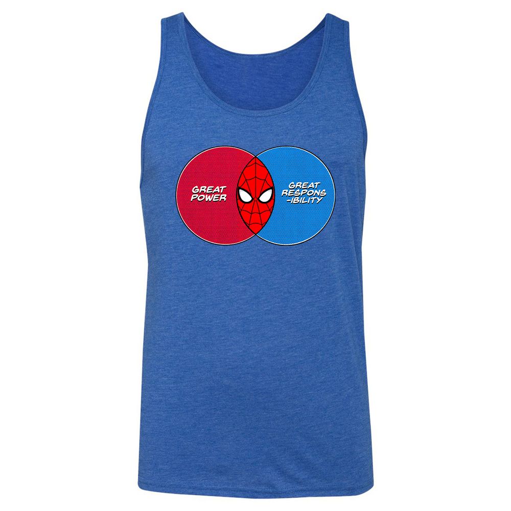 Unisex Jersey Tank - HF3TCXM6 - True Royal Triblend - 12