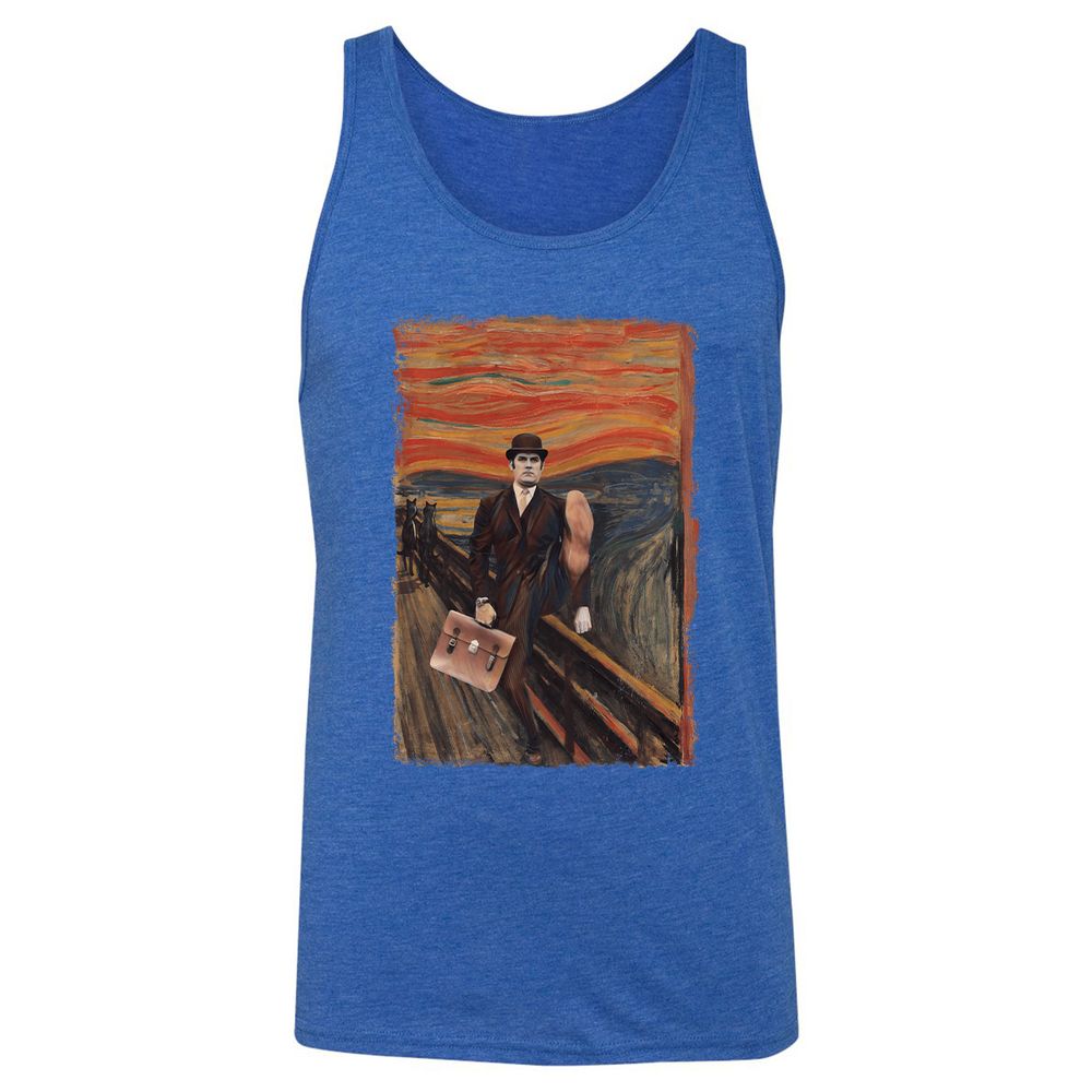 Unisex Jersey Tank - V7JVRZGF - True Royal Triblend - 12