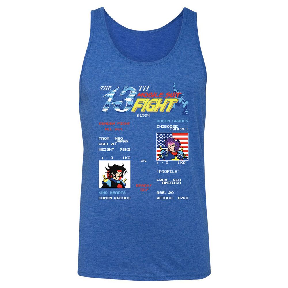 Unisex Jersey Tank - 2GW7JPRL - True Royal Triblend - 12