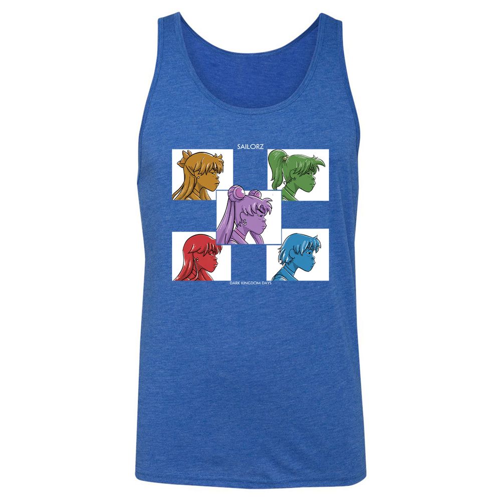 Unisex Jersey Tank - 6D4U5S9H - True Royal Triblend - 12