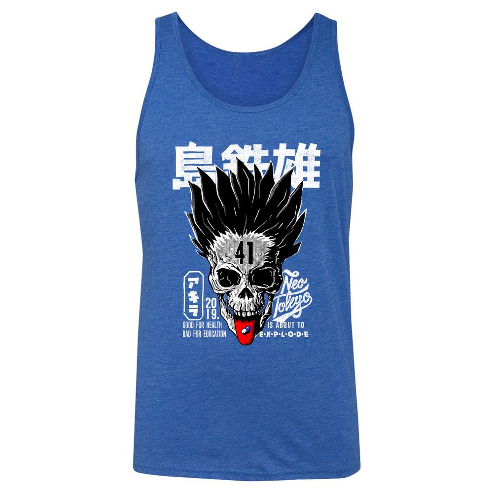Unisex Jersey Tank - 69L4TF5X - True Royal Triblend - 12