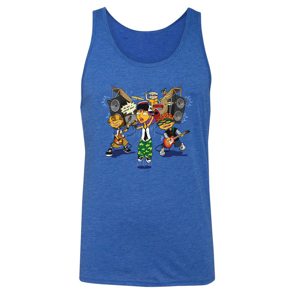 Unisex Jersey Tank - 6Y1AFX7T - True Royal Triblend - 12