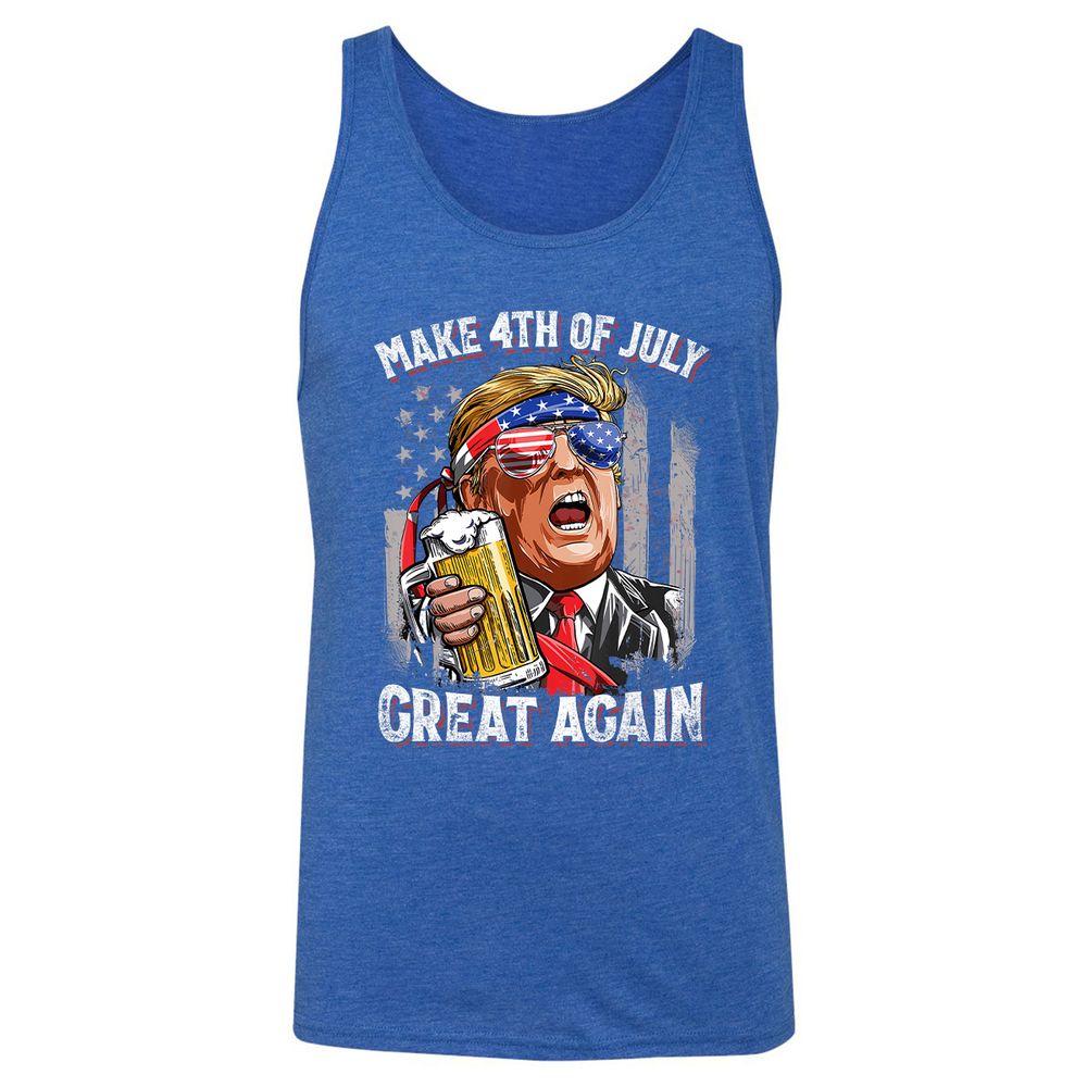 Unisex Jersey Tank - B9C2J87Q - True Royal Triblend - 12