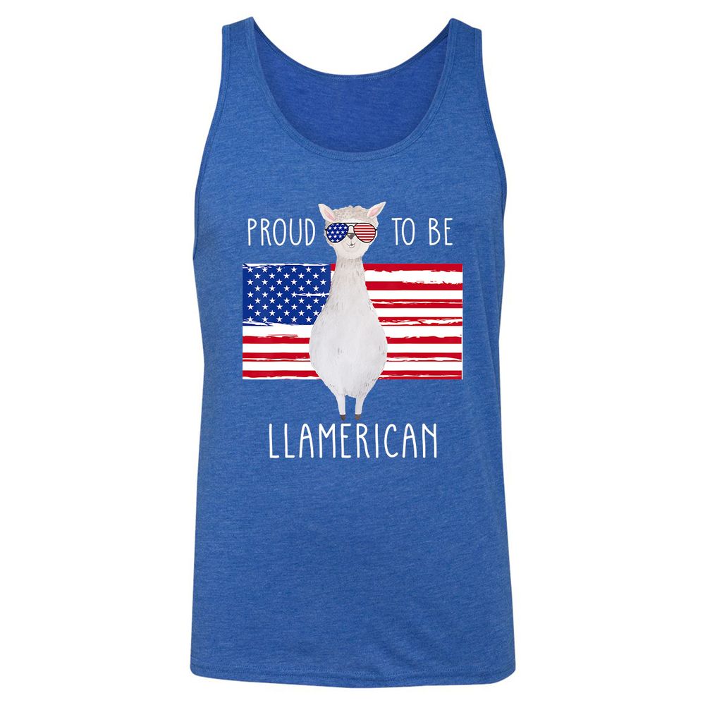 Unisex Jersey Tank - 3BCZA3Z4 - True Royal Triblend - 12