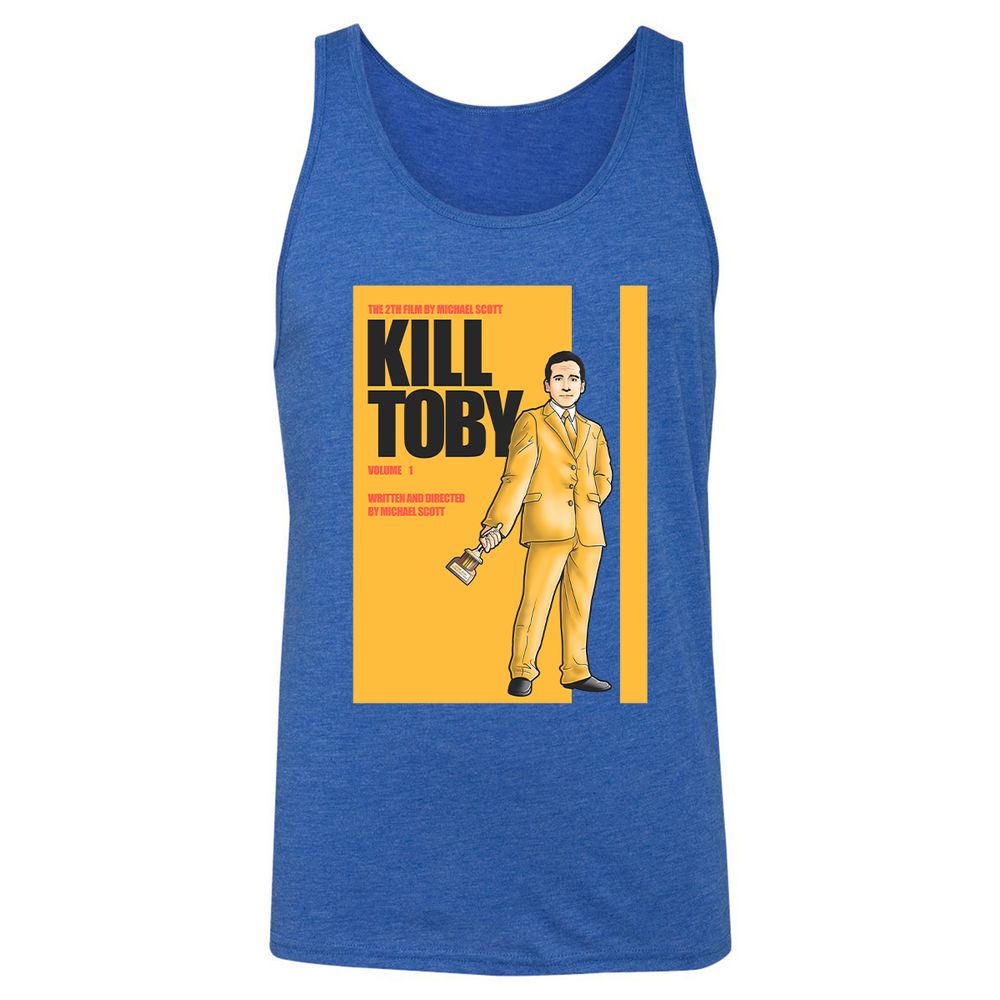 Unisex Jersey Tank - UBYT3WFW - True Royal Triblend - 12