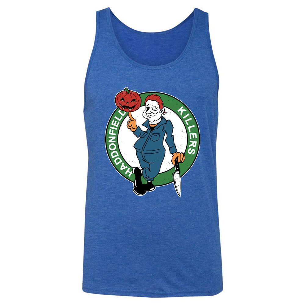 Unisex Jersey Tank - DJBWP9G3 - True Royal Triblend - 12