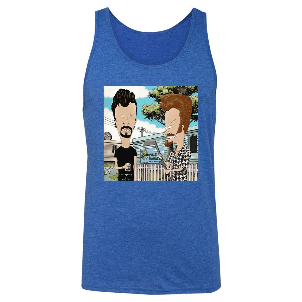 Unisex Jersey Tank - F8Y3M333 - True Royal Triblend - 12