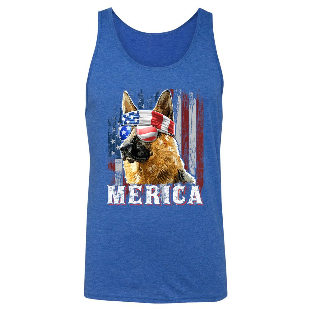 Unisex Jersey Tank - BFM31KB9 - True Royal Triblend - 12