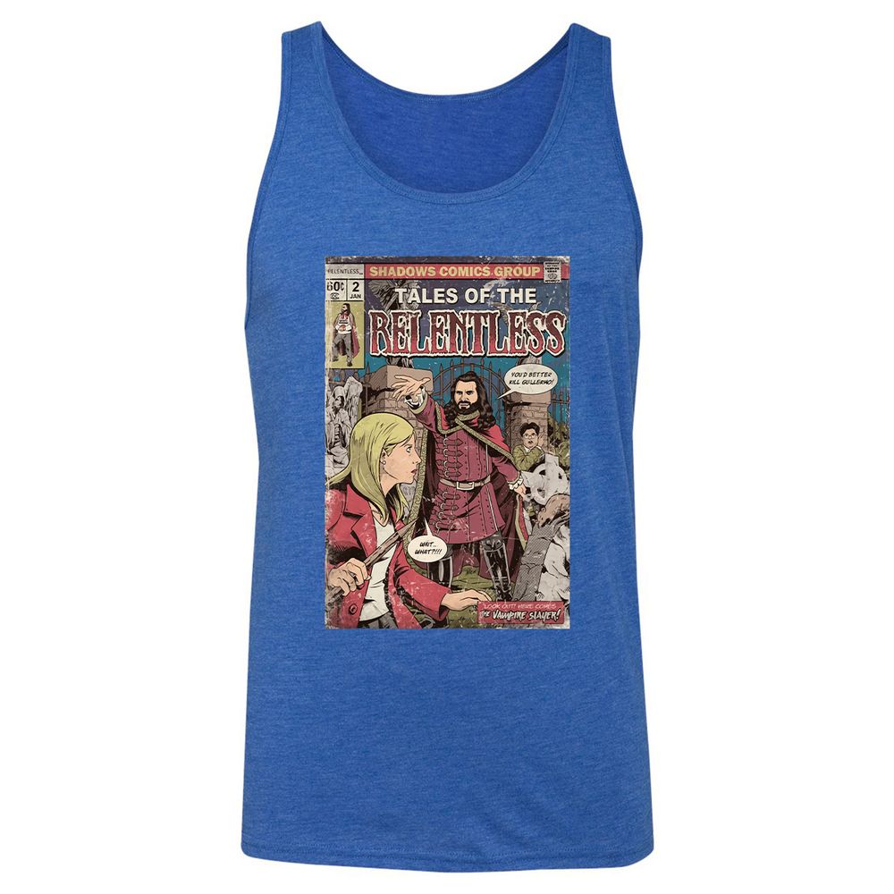 Unisex Jersey Tank - A6E2MA7H - True Royal Triblend - 12
