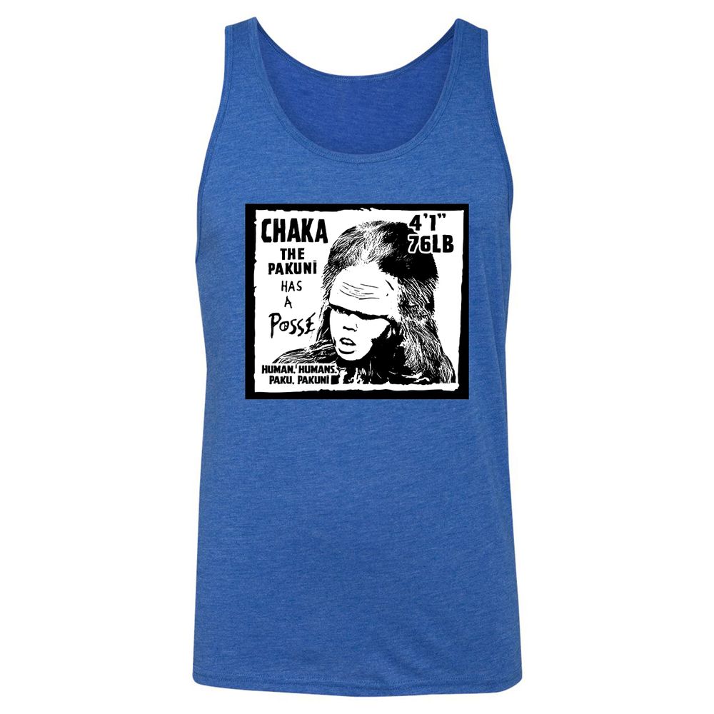 Unisex Jersey Tank - ZXWKVMY2 - True Royal Triblend - 12