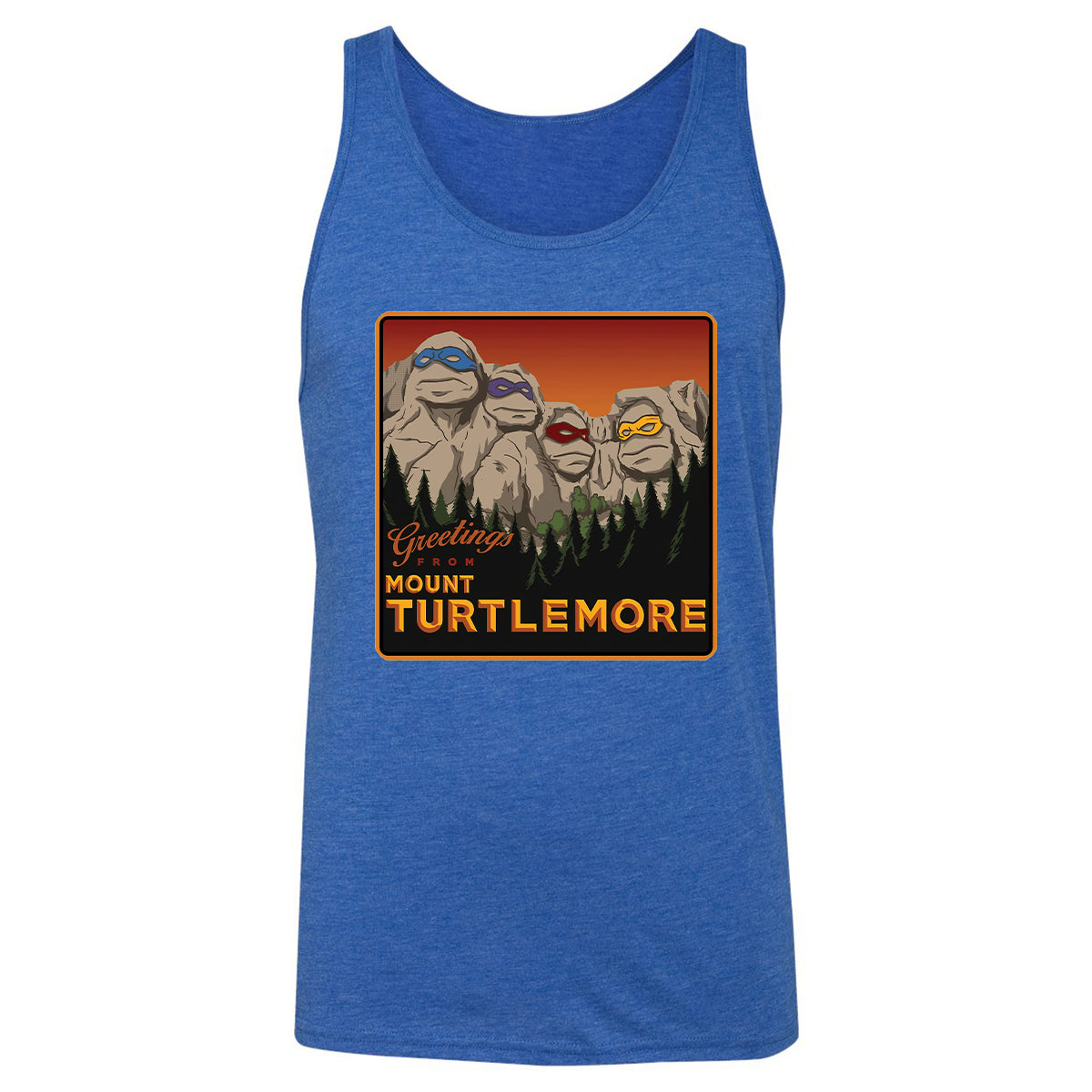Unisex Jersey Tank - KQ12B3A5 - True Royal Triblend - 12