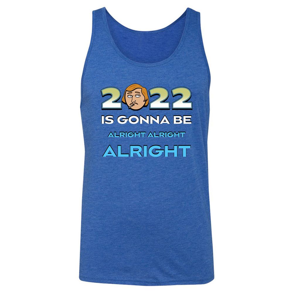 Unisex Jersey Tank - Y13V7LN9 - True Royal Triblend - 12
