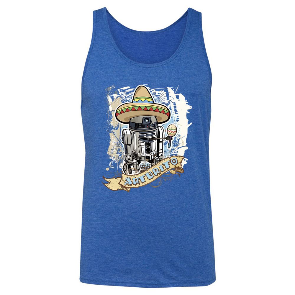 Unisex Jersey Tank - 631UWBMN - True Royal Triblend - 12