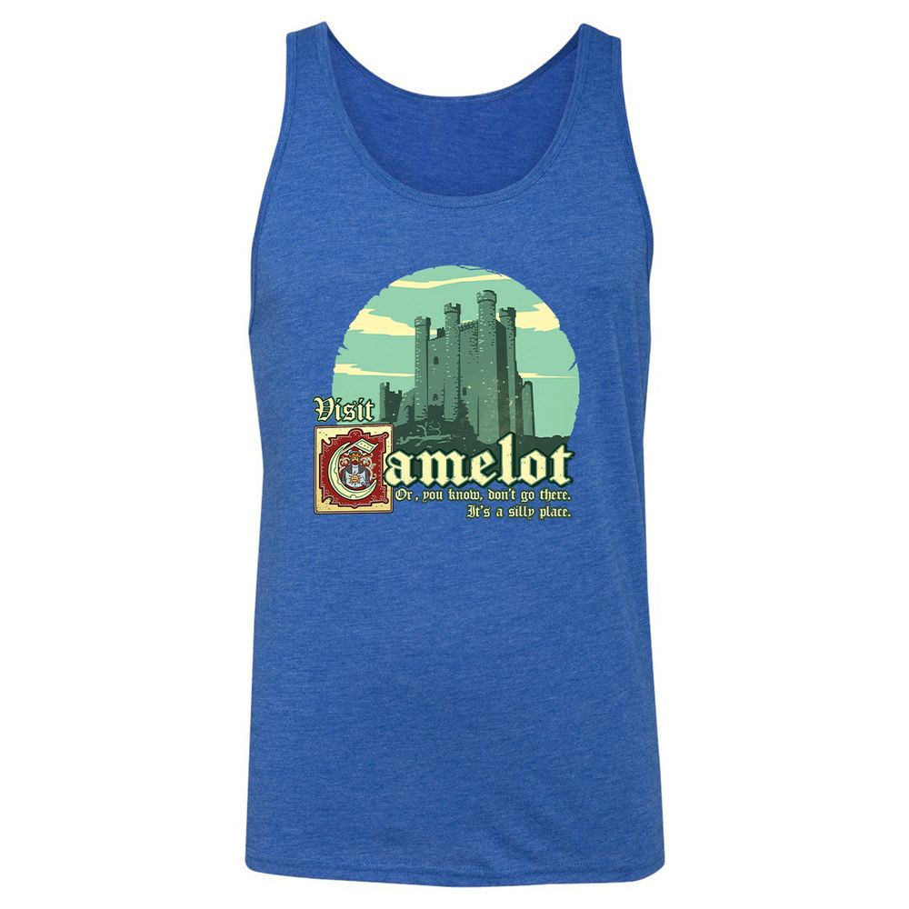 Unisex Jersey Tank - QYCUNUMM - True Royal Triblend - 12