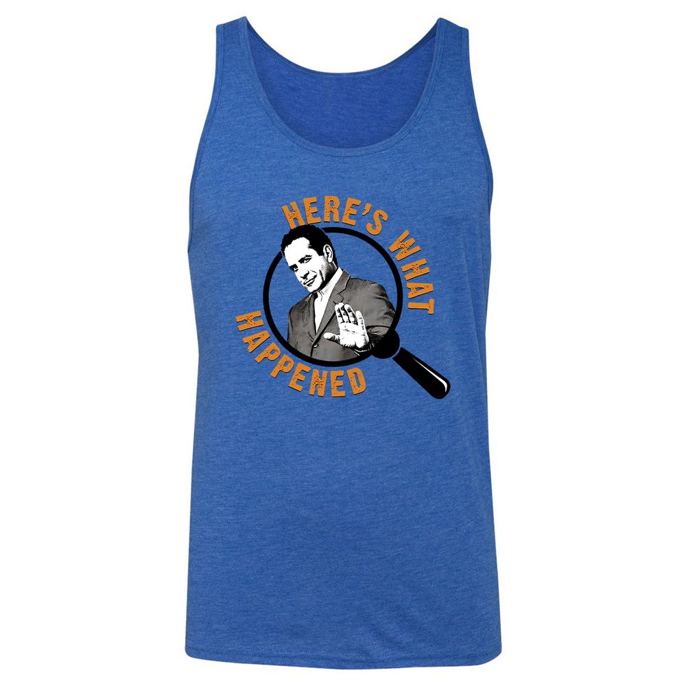 Unisex Jersey Tank - 458WS1PJ - True Royal Triblend - 12