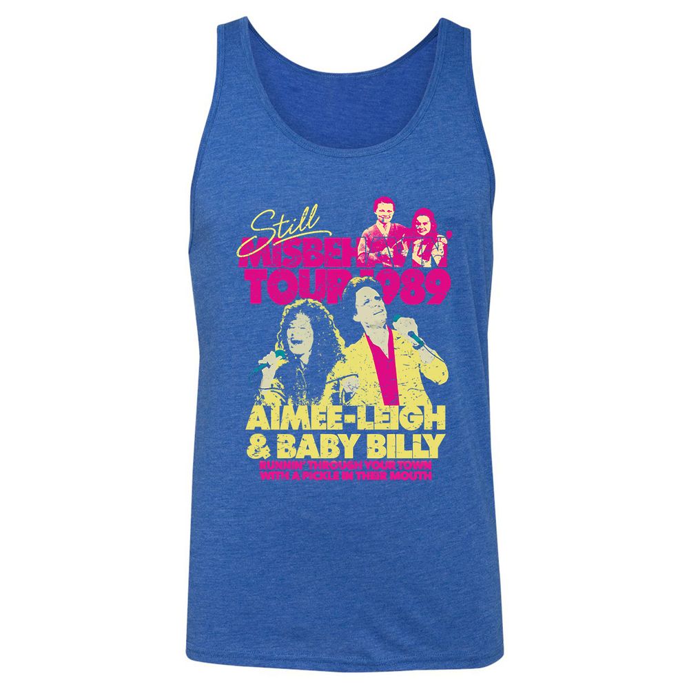 Unisex Jersey Tank - QM3EEGGB - True Royal Triblend - 12