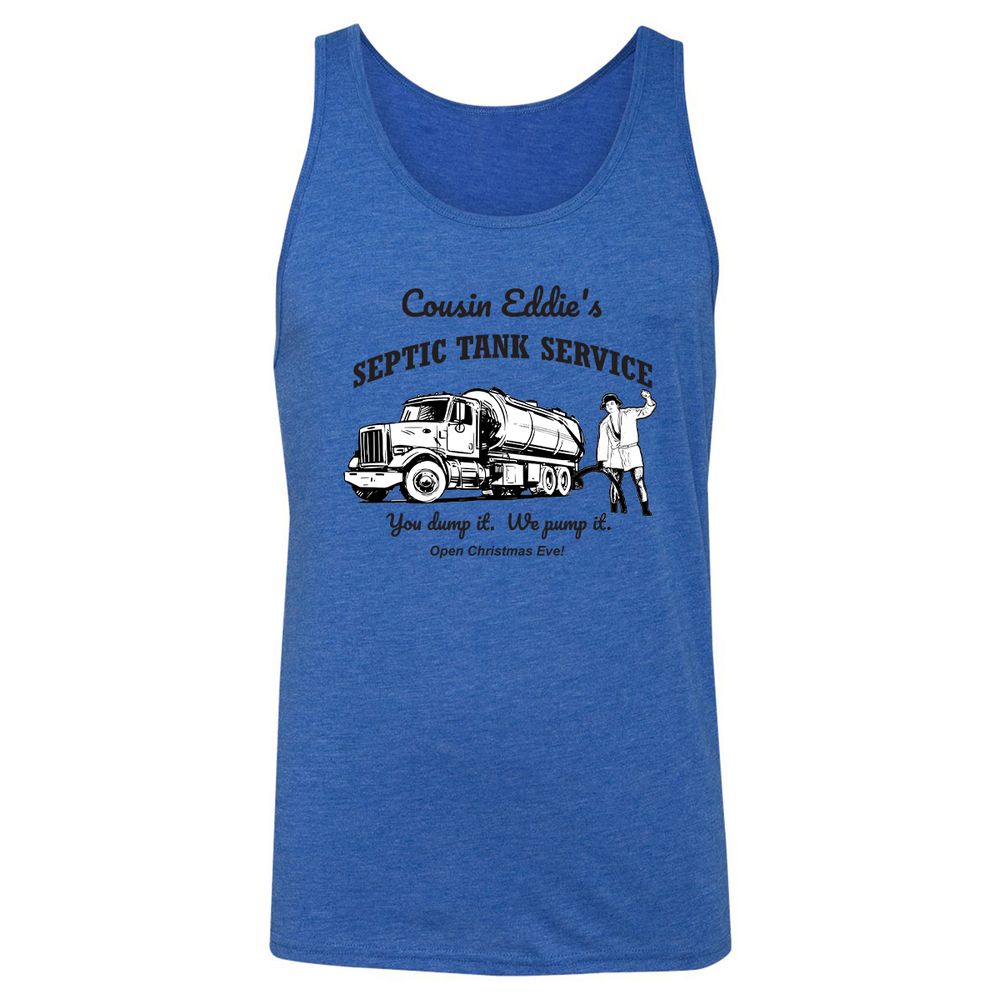 Unisex Jersey Tank - MRS2RGQ7 - True Royal Triblend - 12