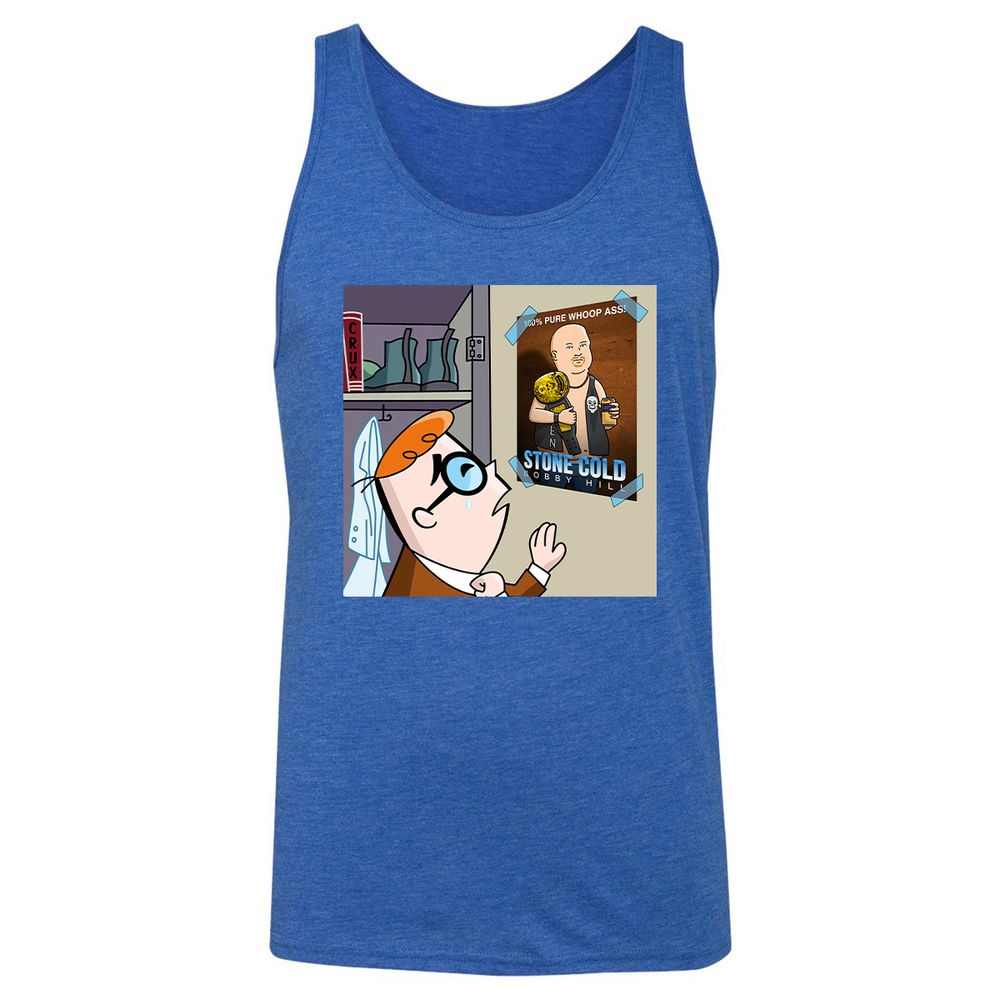 Unisex Jersey Tank - 593KVA31 - True Royal Triblend - 12