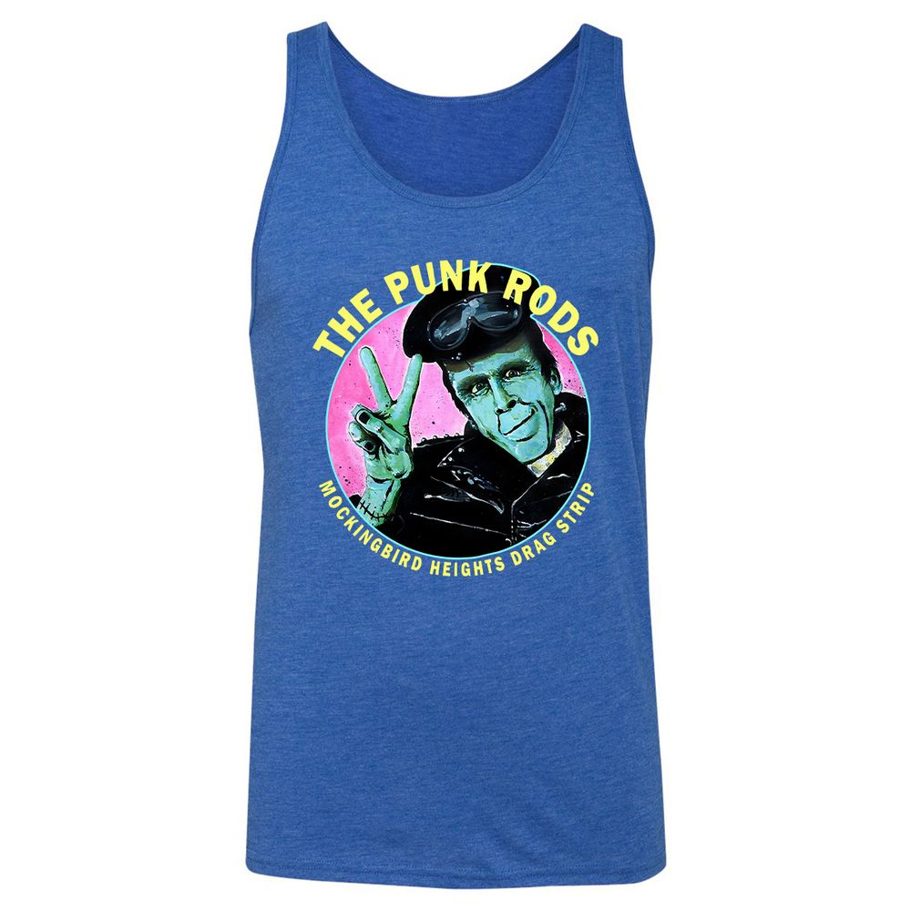 Unisex Jersey Tank - HYTMQBPH - True Royal Triblend - 12