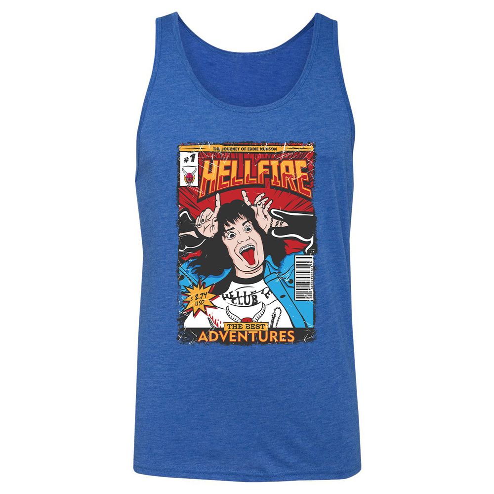 Unisex Jersey Tank - S7UYC2LR - True Royal Triblend - 12