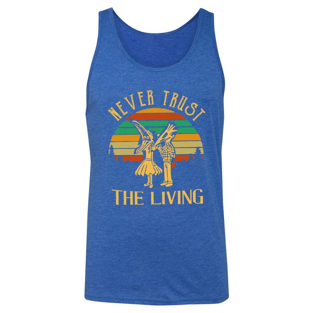 Unisex Jersey Tank - HBUAXWX4 - True Royal Triblend - 12