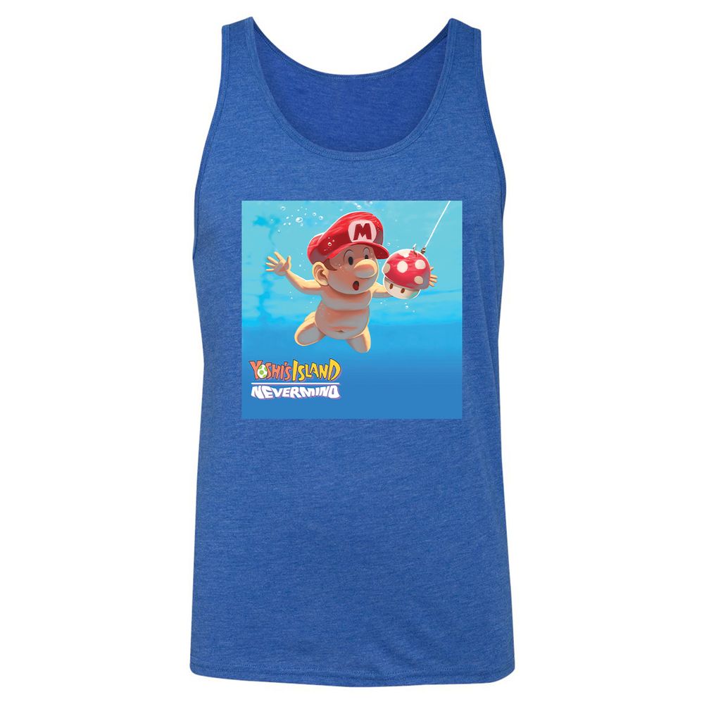 Unisex Jersey Tank - 1ETWYTMT - True Royal Triblend - 12