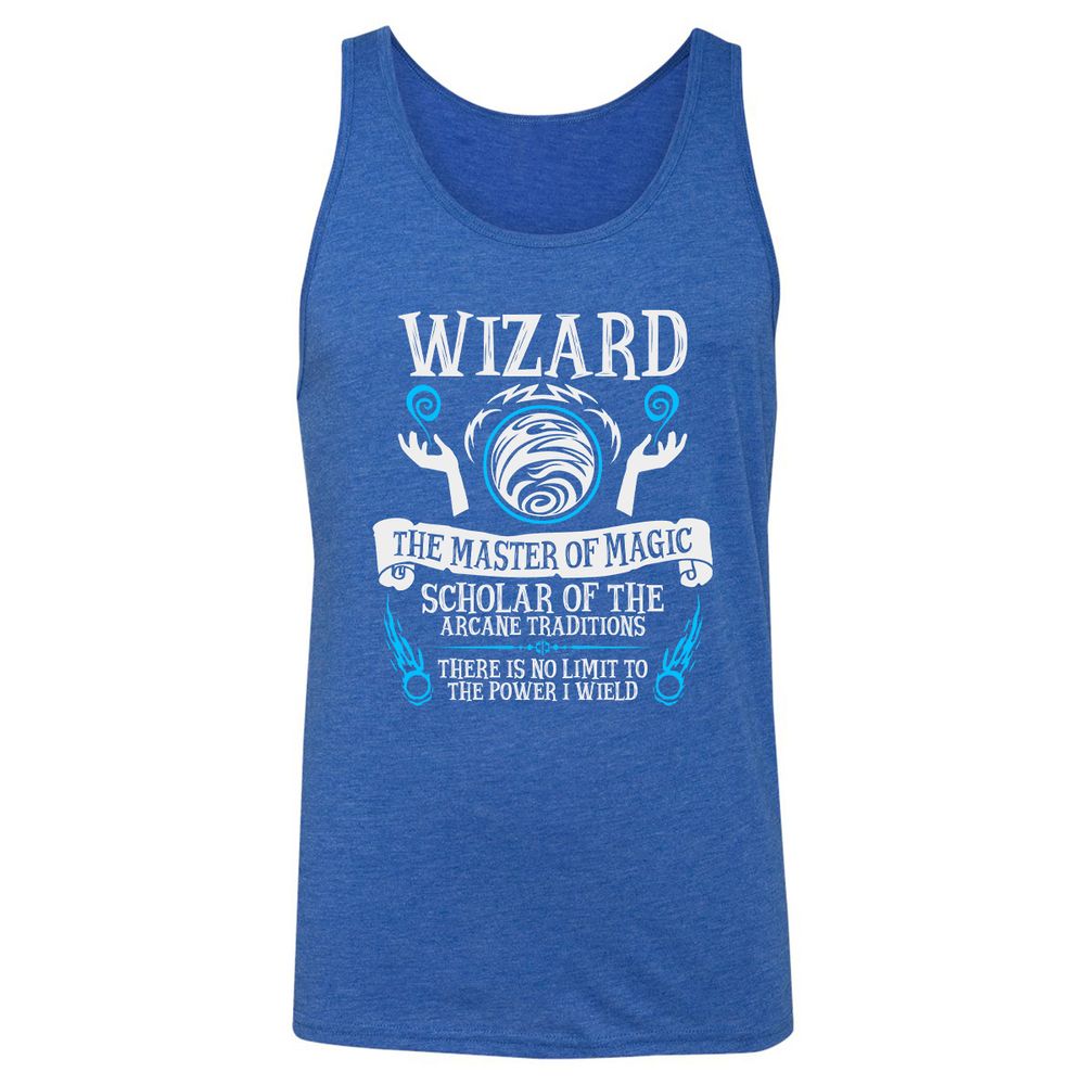 Unisex Jersey Tank - DS2CK4R2 - True Royal Triblend - 12