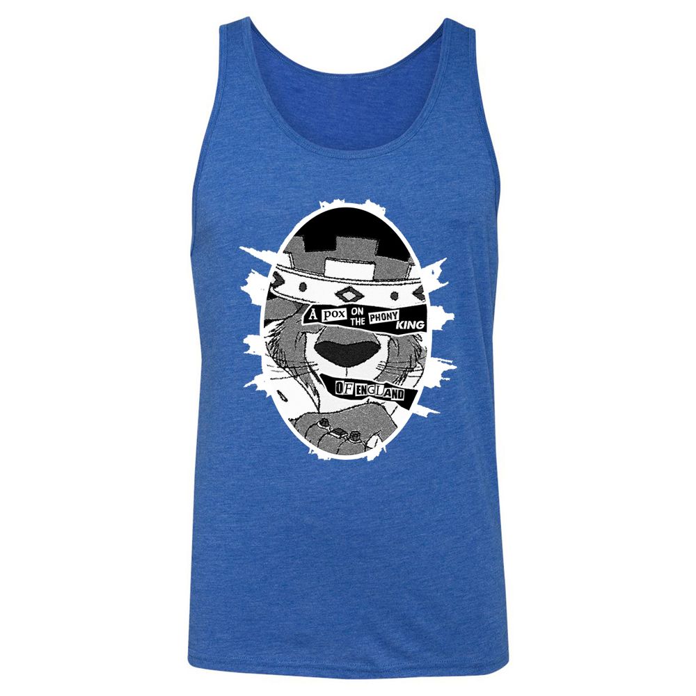 Unisex Jersey Tank - TS5MMSK4 - True Royal Triblend - 12