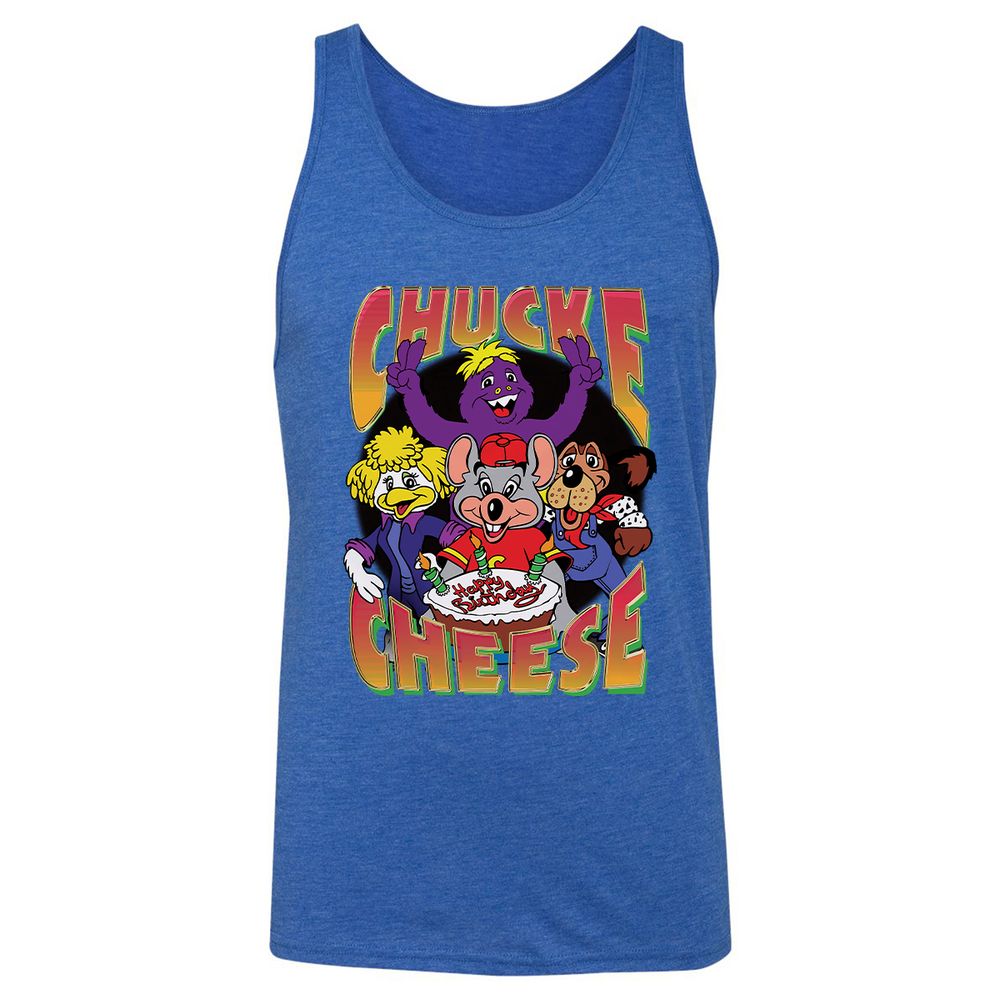 Unisex Jersey Tank - D5UVB6JP - True Royal Triblend - 12
