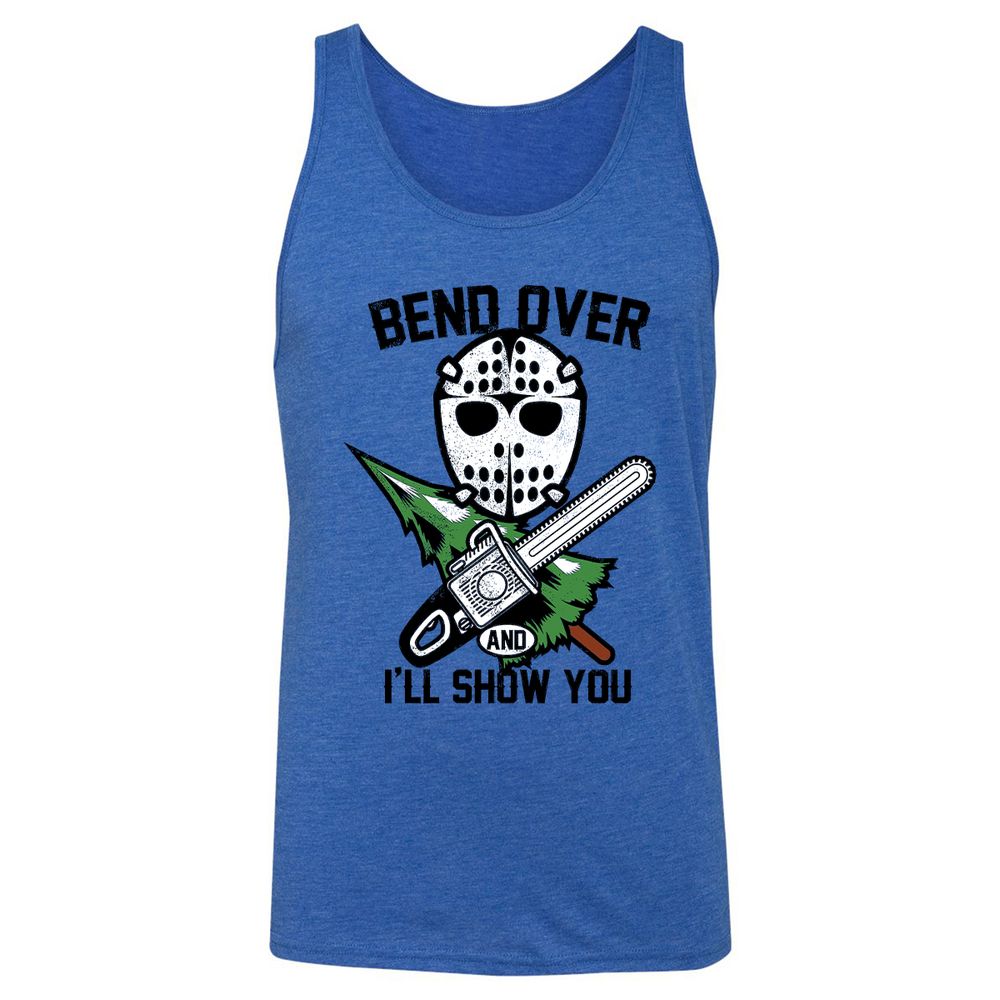 Unisex Jersey Tank - VAXLK7TB - True Royal Triblend - 12