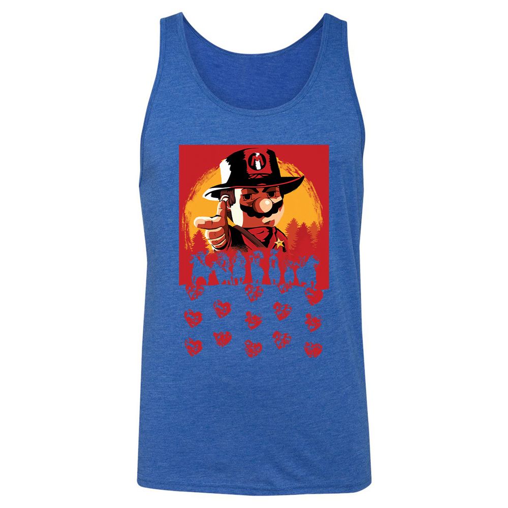 Unisex Jersey Tank - JJQBRKR4 - True Royal Triblend - 12