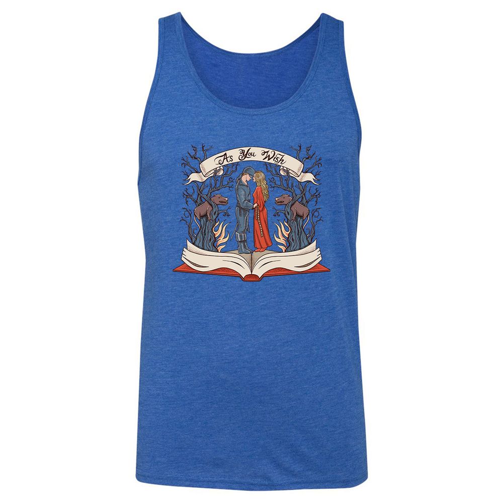 Unisex Jersey Tank - QZ82KQPW - True Royal Triblend - 12