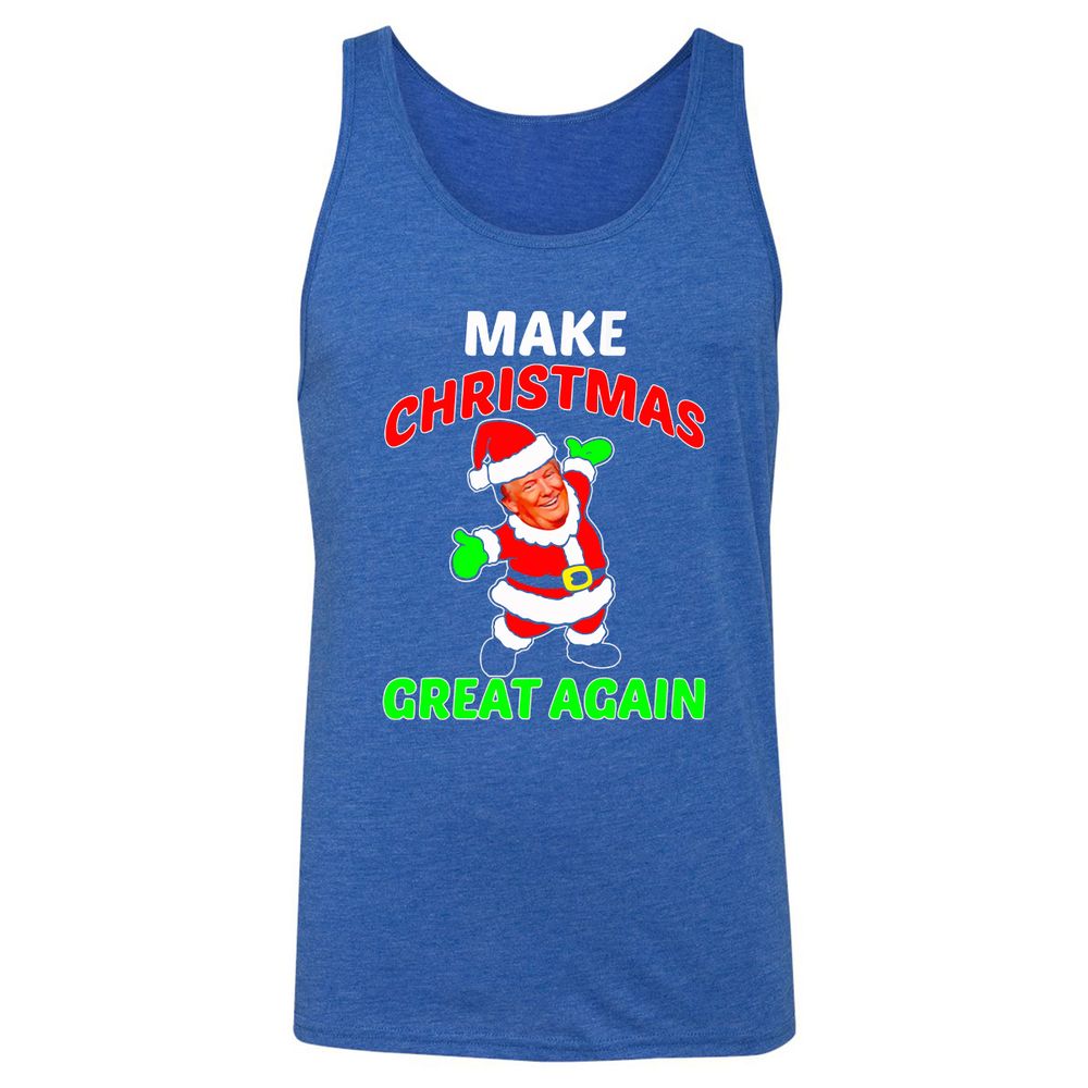 Unisex Jersey Tank - TC65F1Z9 - True Royal Triblend - 12