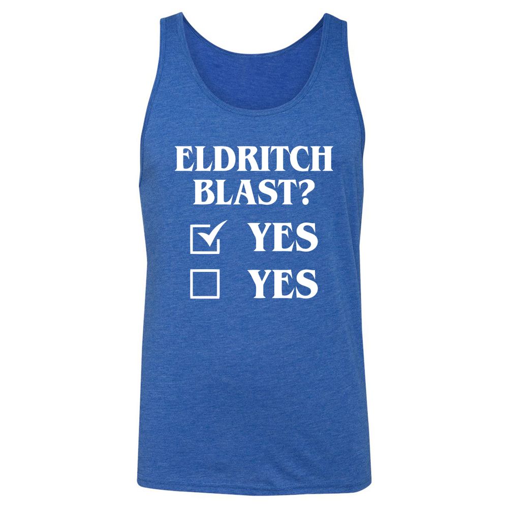 Unisex Jersey Tank - JP4YZPLB - True Royal Triblend - 12