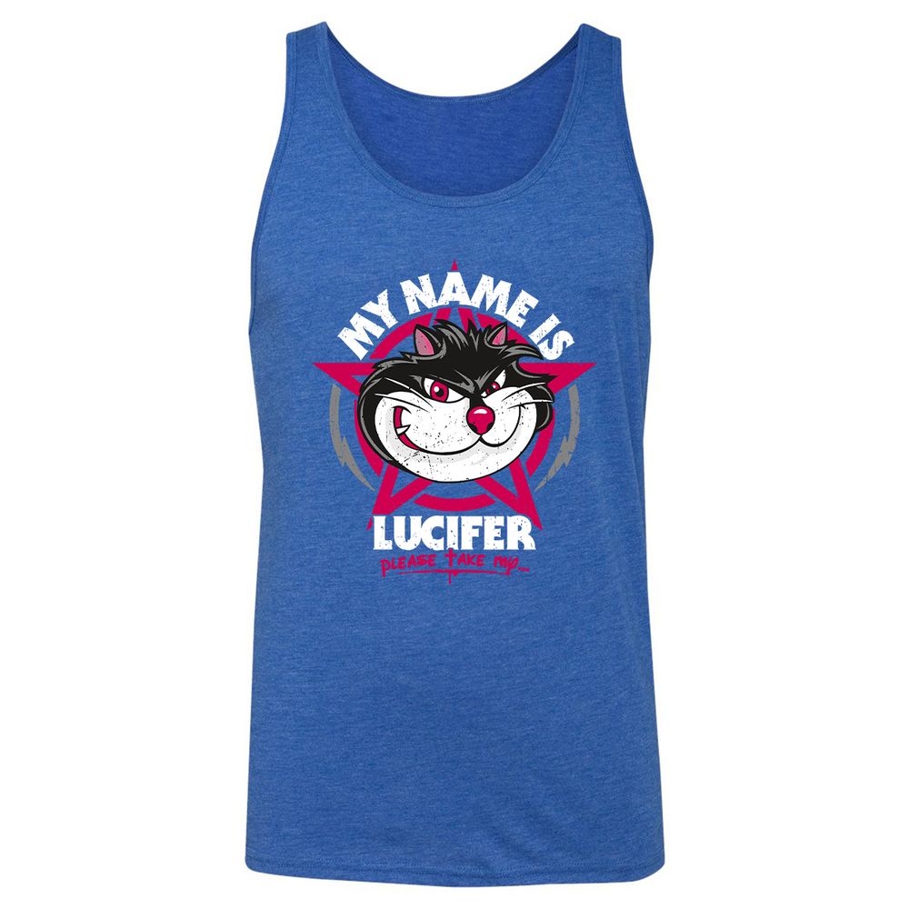 Unisex Jersey Tank - 6UDJFJZM - True Royal Triblend - 12