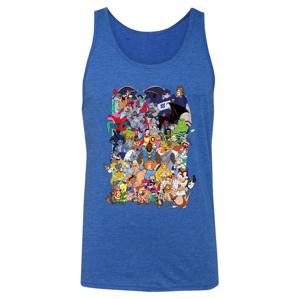 Unisex Jersey Tank - V9Y1K2RY - True Royal Triblend - 12