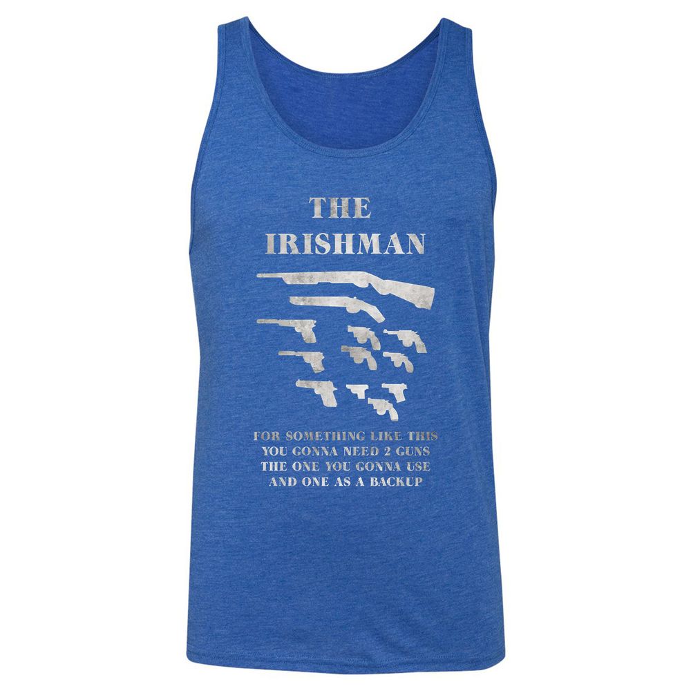 Unisex Jersey Tank - 1BVLUGKS - True Royal Triblend - 12