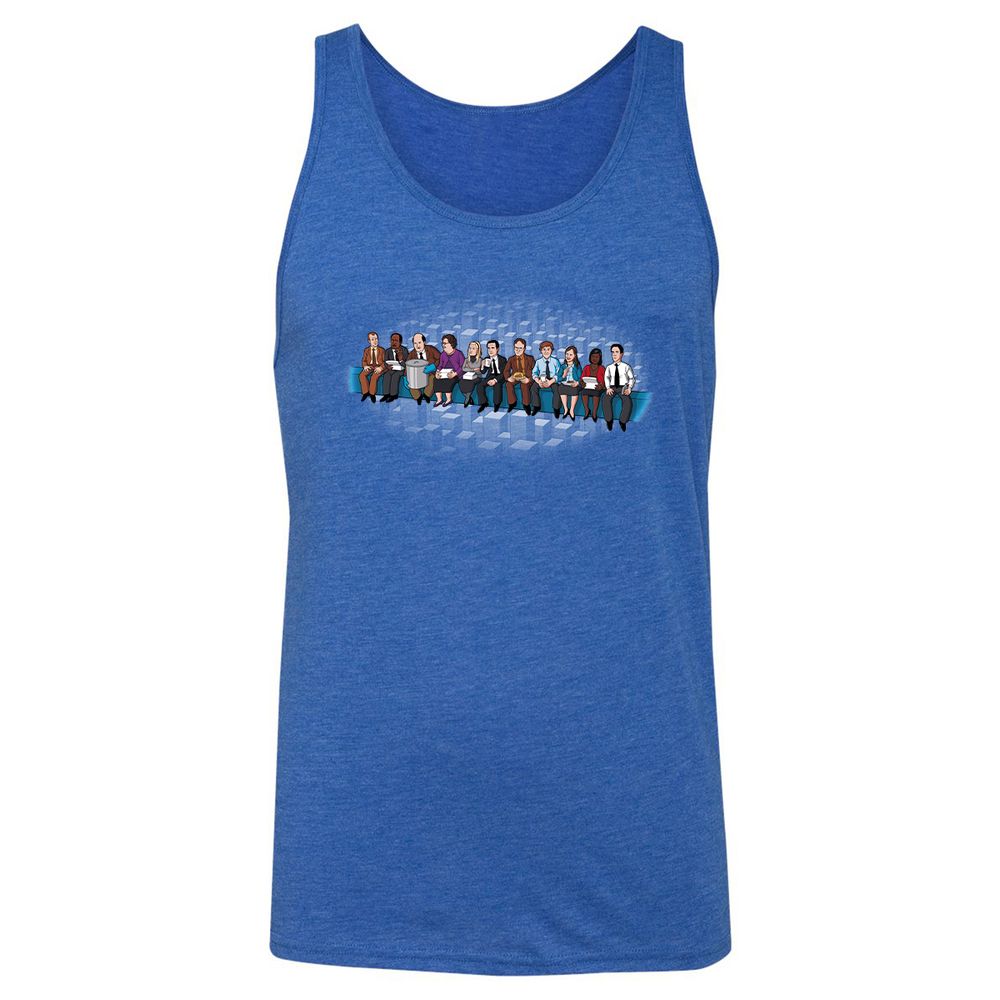 Unisex Jersey Tank - ARL5DSXN - True Royal Triblend - 12