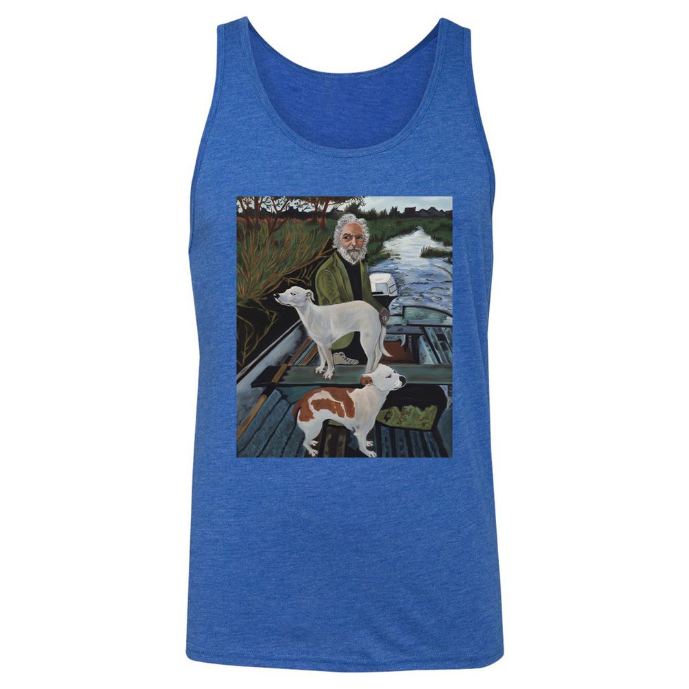 Unisex Jersey Tank - E976E3GR - True Royal Triblend - 12